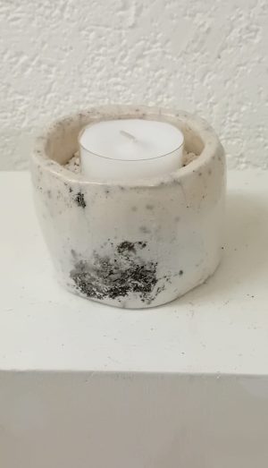 Windlicht weiss