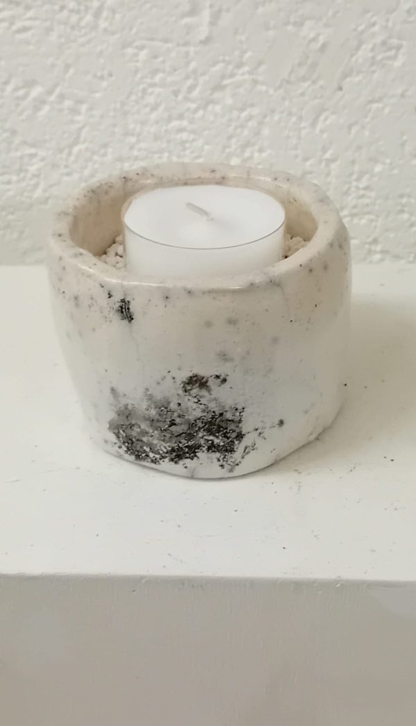 Windlicht weiss